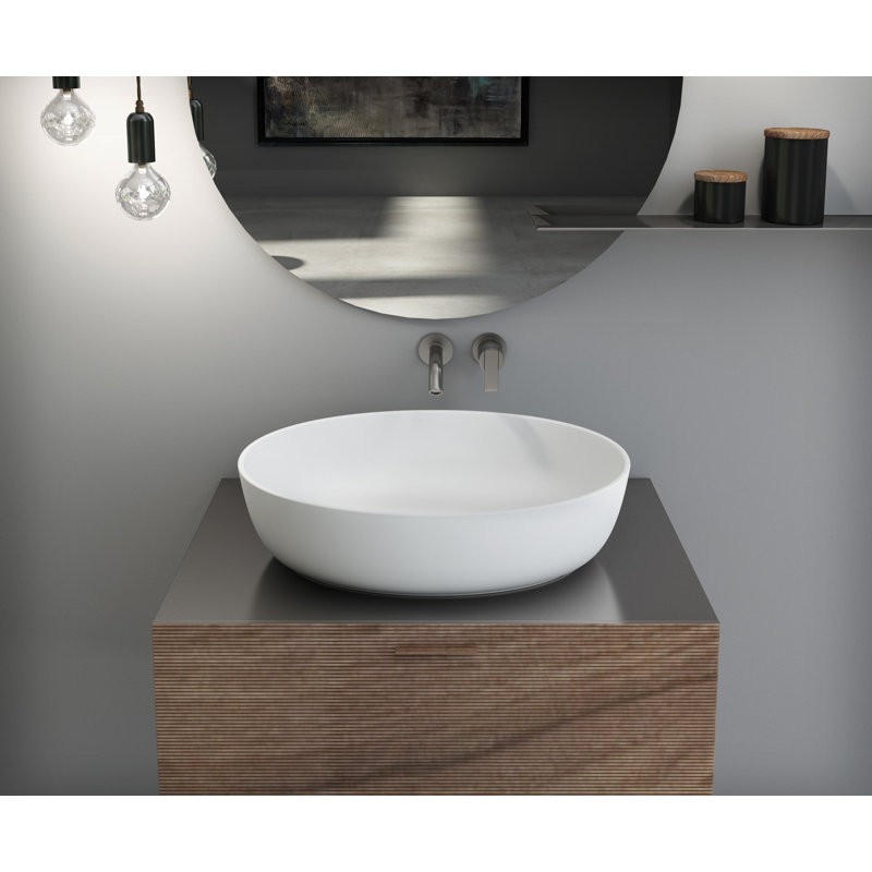 CasaDiVanna Bernini 540mm L x 380mm W Marble Oval Sink