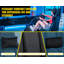 GTPLAYER Racing Simulator Cockpit Faux Leather PC & Racing Game Chair with Built-in Speakers-106342258