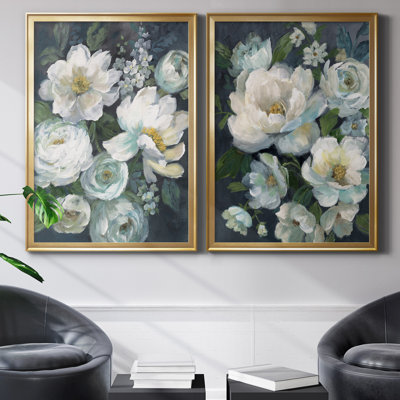 Nocturnal Radiance I - Ensemble de 2 reproductions d'art
