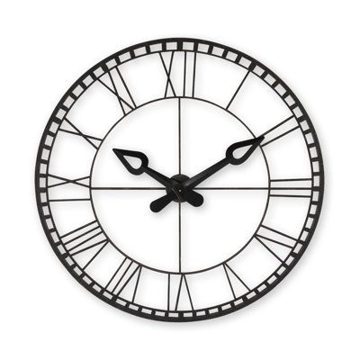 Metal Analog Wall Clock