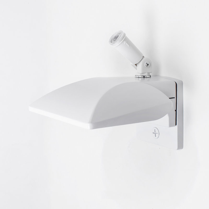 Ensemble mural d'extérieur de sécurité à DEL 19 watts Endurance ™, Blanc architectural