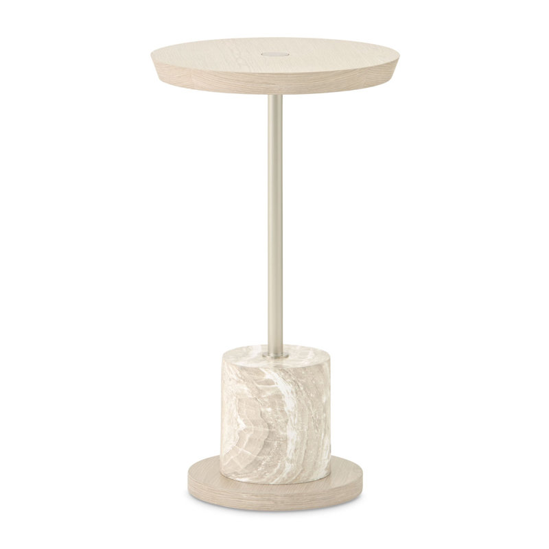Lotus Bay Chairside Table - Sand