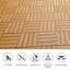 Ensemble de tuiles de terrasse en bois et en plastique composite de 20 pièces-113943802