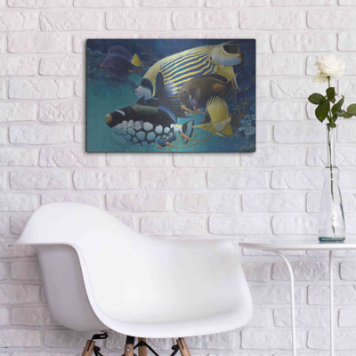 Beachcrest Home™ 'Emporer Angel' by Durwood Coffey, Metal Wall Art