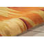 Tapis orange / jaune à motif floral crocheté à la main Colleen-20074368