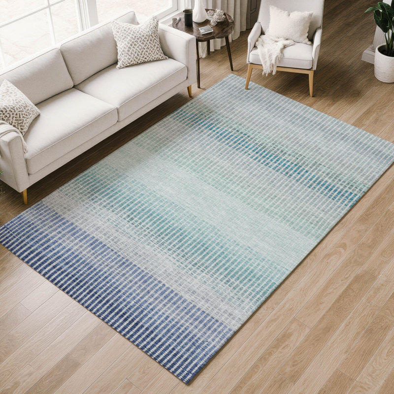 Tapis intérieur / extérieur lavable à la machine Chantille ACN2313, Rectangle 9 pi x 12 pi