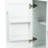 5-Wheeled Kitchen Cart With Storage And Modern Design Island Removable Shelves, Drop & 3 Drawers, White-681782422