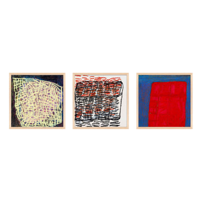 Drian Favorite. Ensemble de 3 impressions encadrées sur papier par Stephanie Dennis