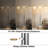 Beckum 90" 3-Lights Novelty Arched Glam Nature Shell Tree Floor Lamp-1545205745