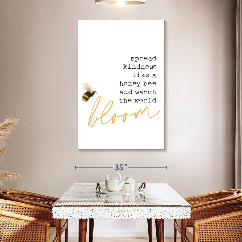 Spread Kindness, 51" H x 34" W