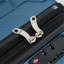 Valise 24 po Hardshell ABS à carreaux, valise de voyage extensible durable avec roulettes, serrure TSA