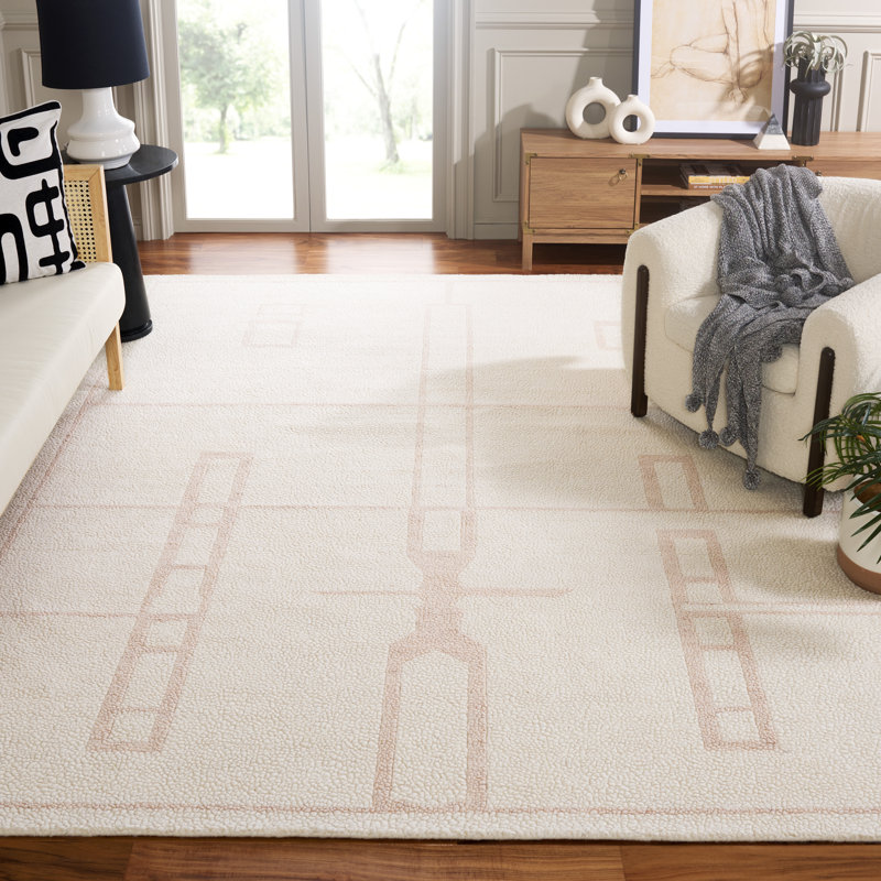 Wool Area Rug, Rectangle 8' x 10'