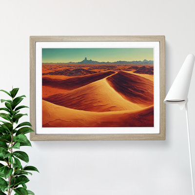 Unforgettable Desert - Framed Print