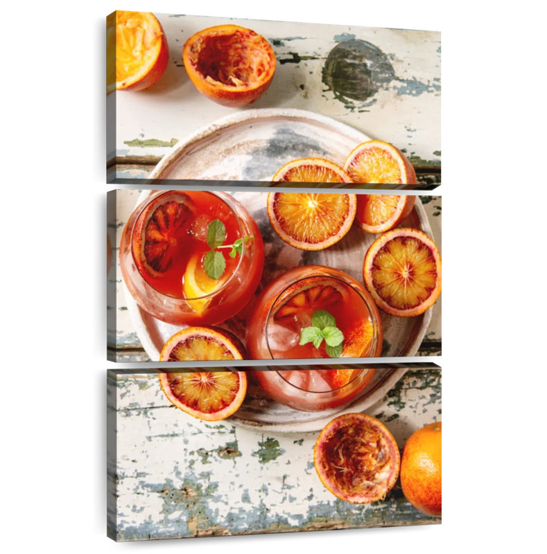 Yarlin, orange sanglant, cocktails pour deux