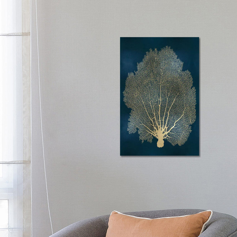 Sea Fan II by Melonie Miller - Print on Canvas, Wrapped Canvas, 66.04cm H x 45.72cm W x 1.91cm D