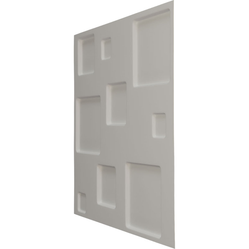 Devon EnduraWall Decorative 3D Wall Panel, Bright Coat Gold