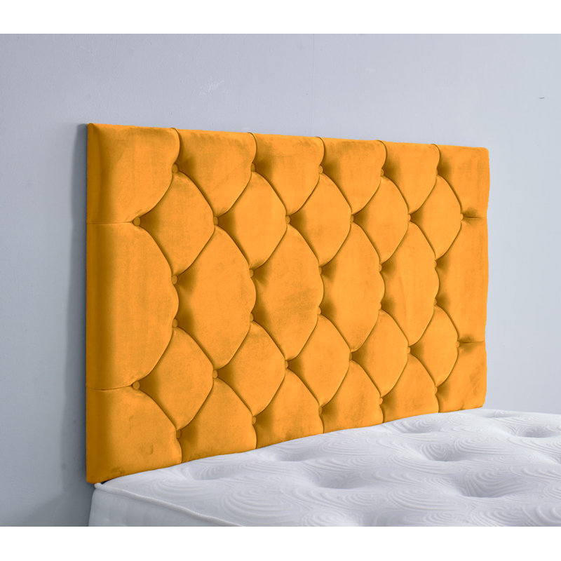 Upholstered Headboard, Single (3'), Turmeric