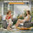 7 Piece Rattan Sofa Seating Group with Fire Pit and Cushions-405921505-405921506