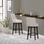 Tabouret de bar et de comptoir pivotant Papillion-529221073-521030208