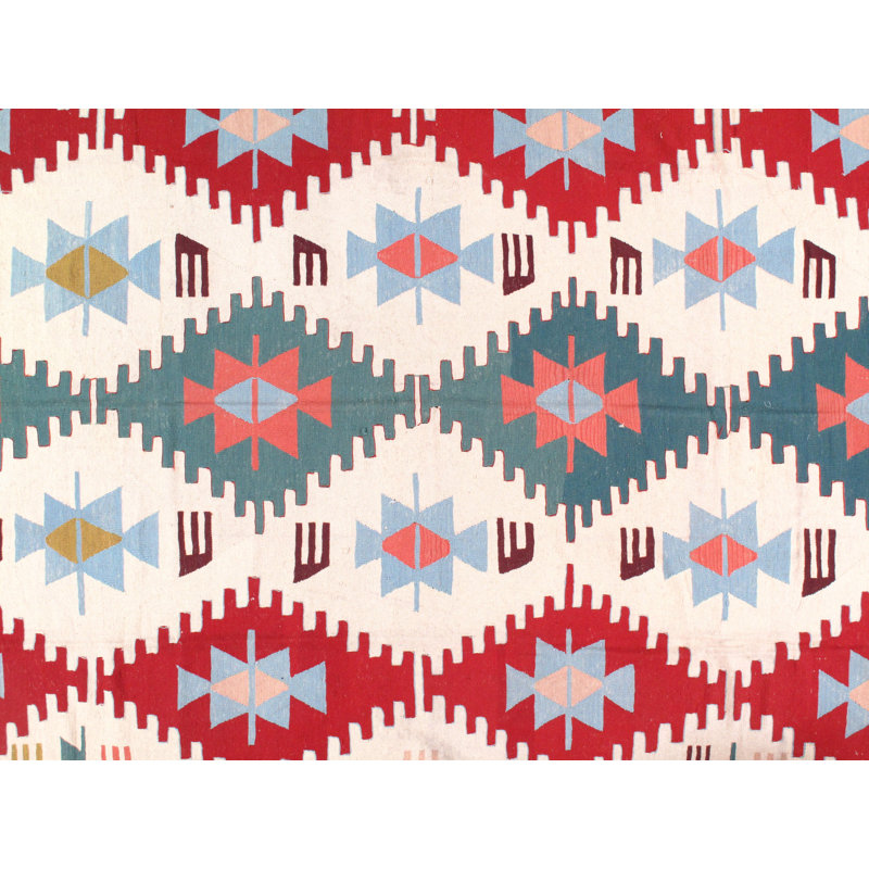 Wool Southwestern Area Rug