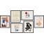 «Mid-Century Matisse Shapes Plants» encadré 6 pièces par Henri Matisse-90645157-90645159