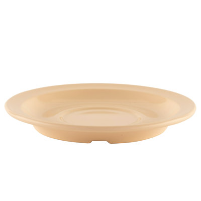Soucoupes en mélamine GET DC-100 et DC-101 de 5,75 po GET (ensemble de 12)