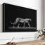 Animal "Impression sur toile monochrome"-101456617