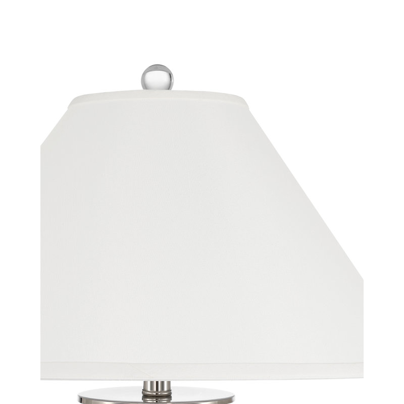 Crystalline Table Lamp Off-White, Clear Body