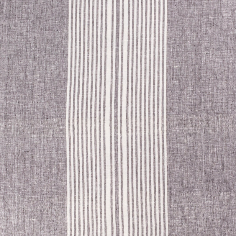 Housse de coussin pour animaux Turnham - Rayures grises / blanches - Moyen, L 30 po x P 28 po