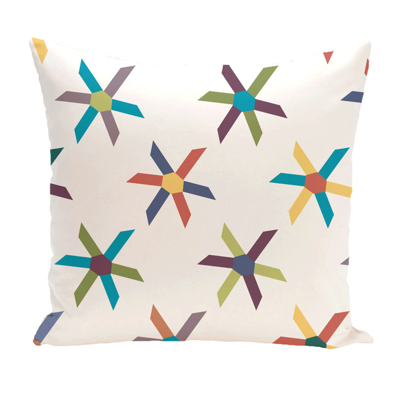 Housse de coussin d'extérieur carré Beach Insert, 18 po x 18 po, Turquoise
