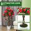 90cm Faux Rose Tree Plant in Pot-1000637542