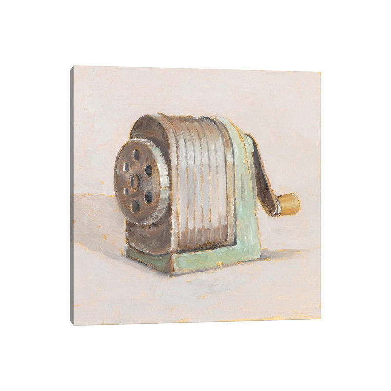 "Old School III" par Ethan Harper, reproduction d’art, H 37 po x l 37 po x P 1,5 po, Toile tendue, Pas de tapis