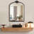 Lindon Arched Iron Wall Mirror-147332775-147332774