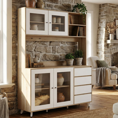 Dorilal 74.8'' Kitchen Pantry