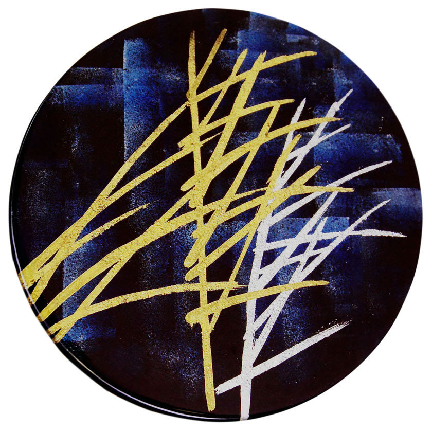 Glass Top End Table Jasmine Art Glass