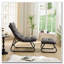Chaise longue d'extérieur avec repose-pieds pour patio-1226685948