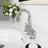2-handle Bathroom Faucet with Drain Assembly