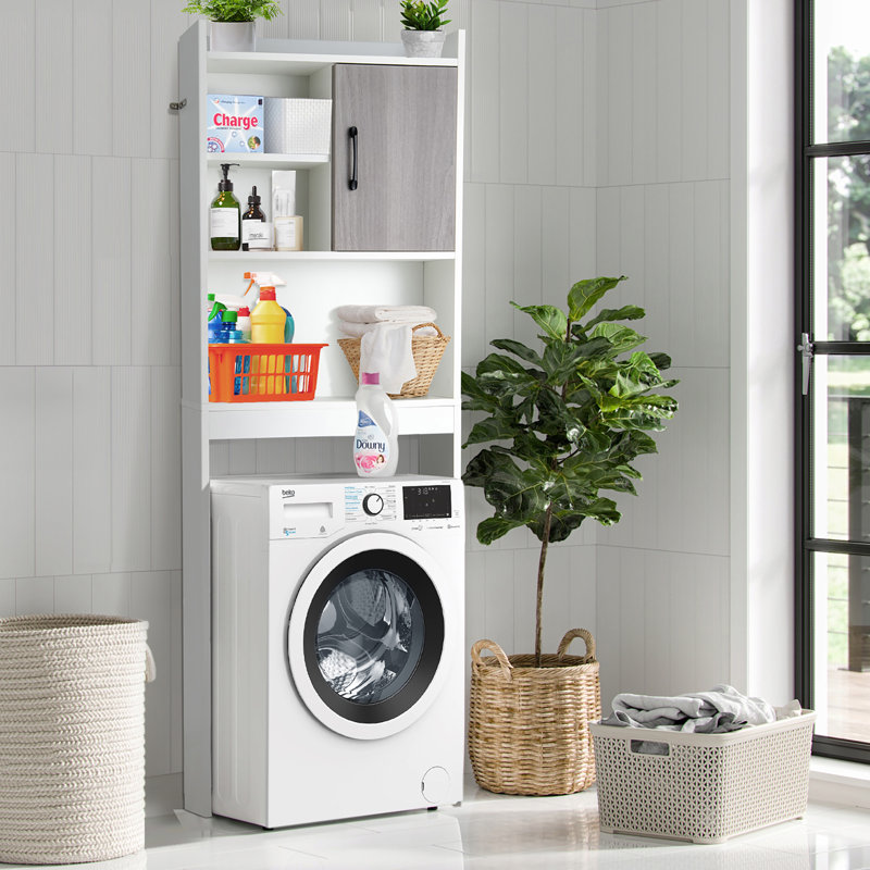 Rangement autoportant au-dessus de la toilette