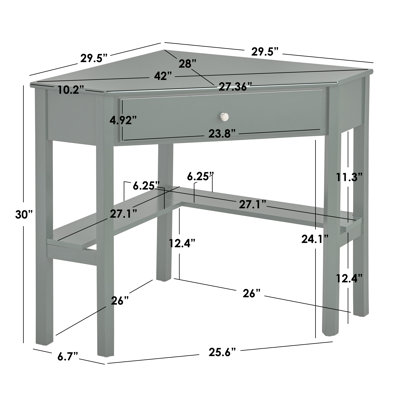 Careyann Corner Writing Desk