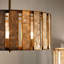 Lustre tambour 4 lumières Beatriz