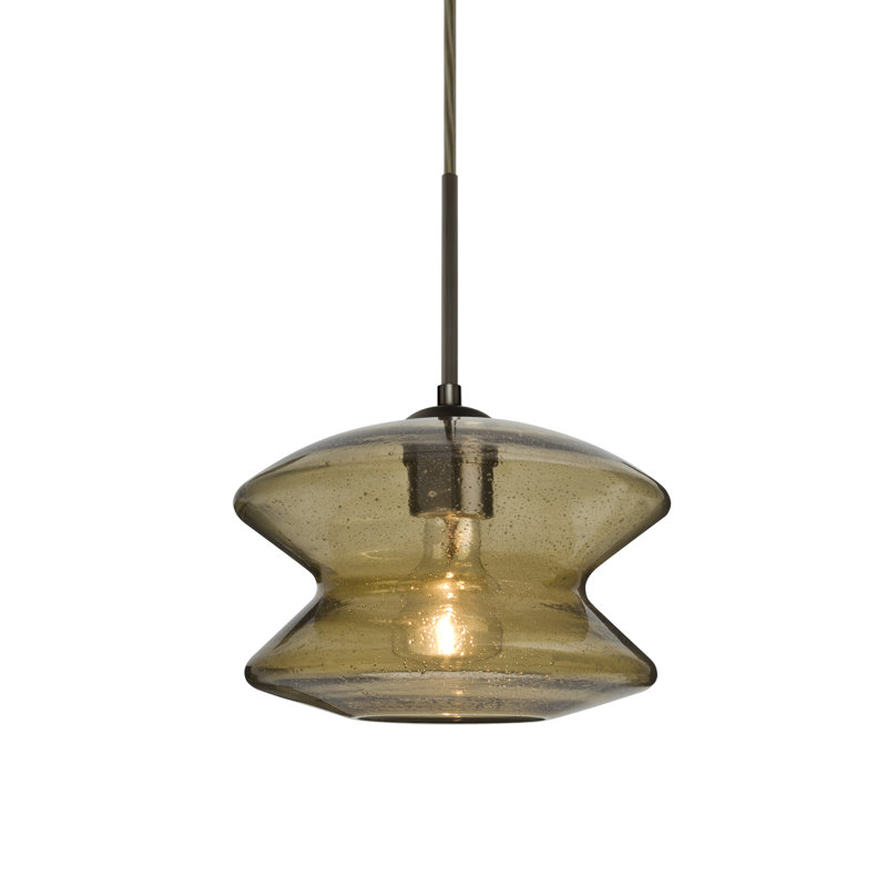 Yara 1 - Light Single Pendant, Latte, Bronze