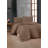 Luxurious Ranforce Quilt Cover Set, 61 x 87 (1 Piece) + 31.5 x 31.5 Pillowcase (1 Piece) | 100% Cotton, 4.1 oz/sq yd | Machine Washable, Brown Color | Soft, Durable, Ideal for Cozy Bedrooms-112233293-112233285
