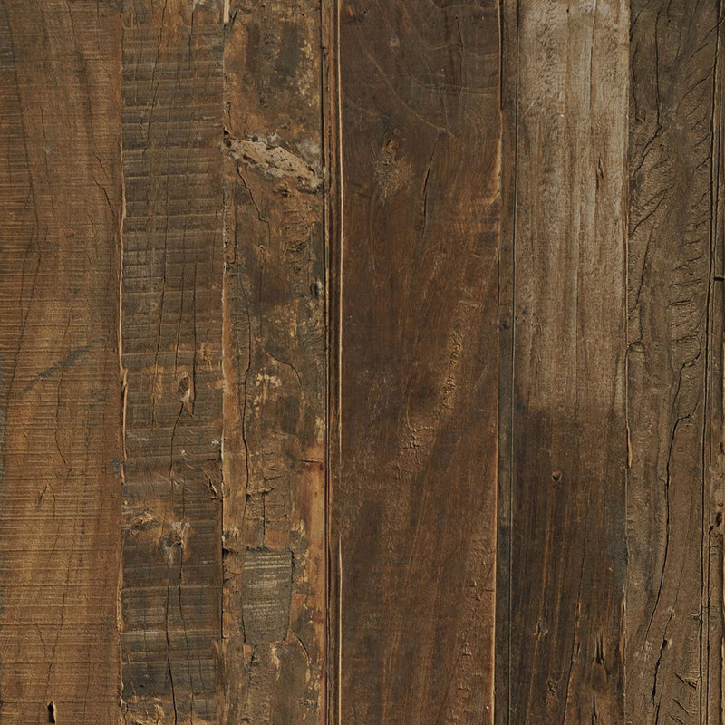 Pembroke Reclamation Rustic Reclaimed Solid Wood Square End Table With Storage Shelf