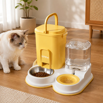 Ensemble de distributeur d'eau pour chat Gravity