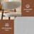 Upholstered Metal Frame Dining Chair (Set of 2) - Light Gray Side Chair-1034402584