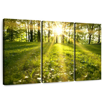Forêt verte brillante Harnek