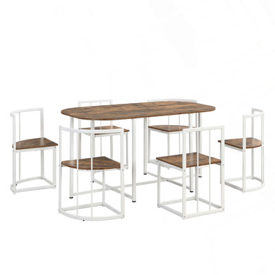 Ensemble de table de salle à manger 7 pièces Modern