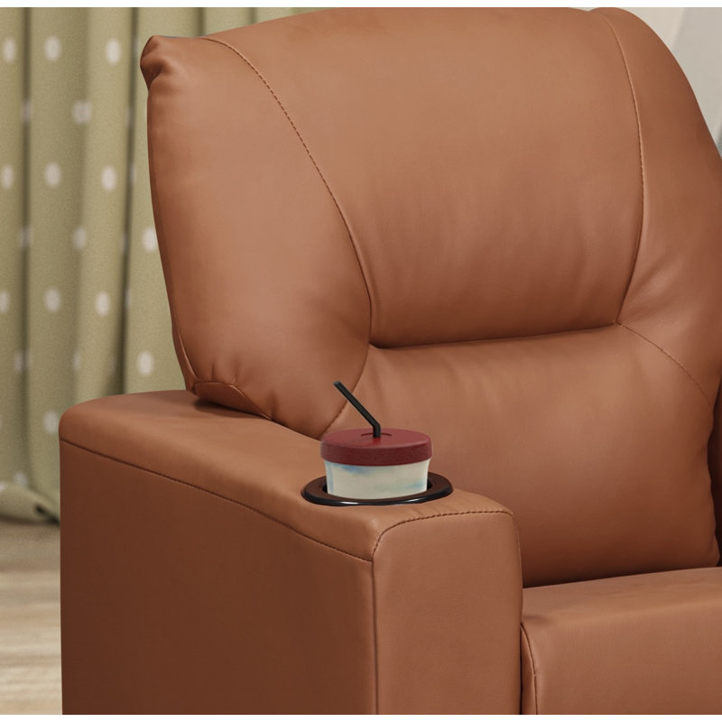 Oakley Kids Recliner Vegan Leather Chestnut, Brown