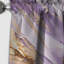 Purple And Gold Dynamic Abstractions II - Modern Blackout Abstract Curtain - 1 Panel-107808720