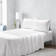 Stone Washed Pure Linen Sheet Set, Fitted Sheet 16" Pocket
